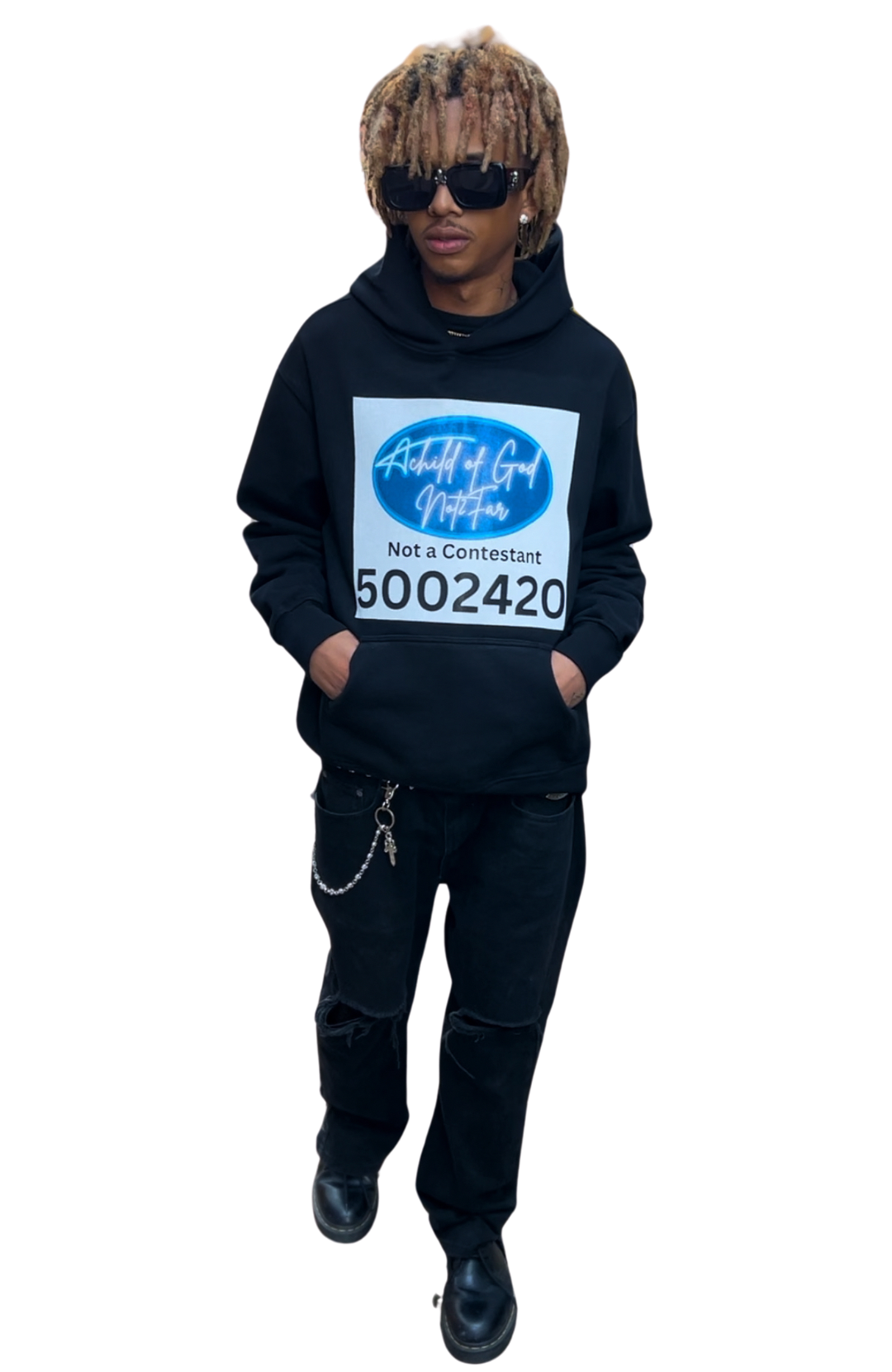 “Not a contestant” Hoodie