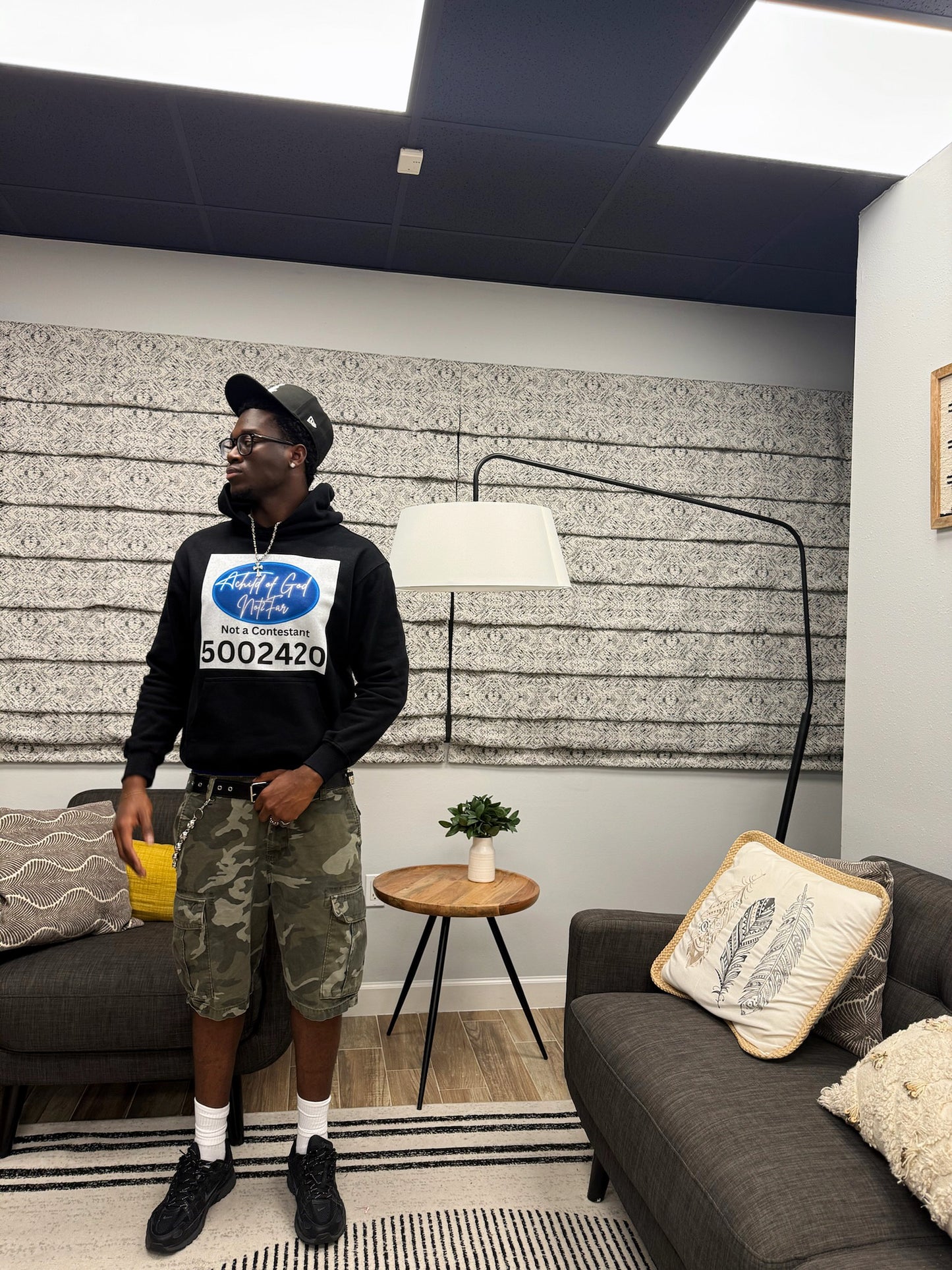 “Not a contestant” Hoodie